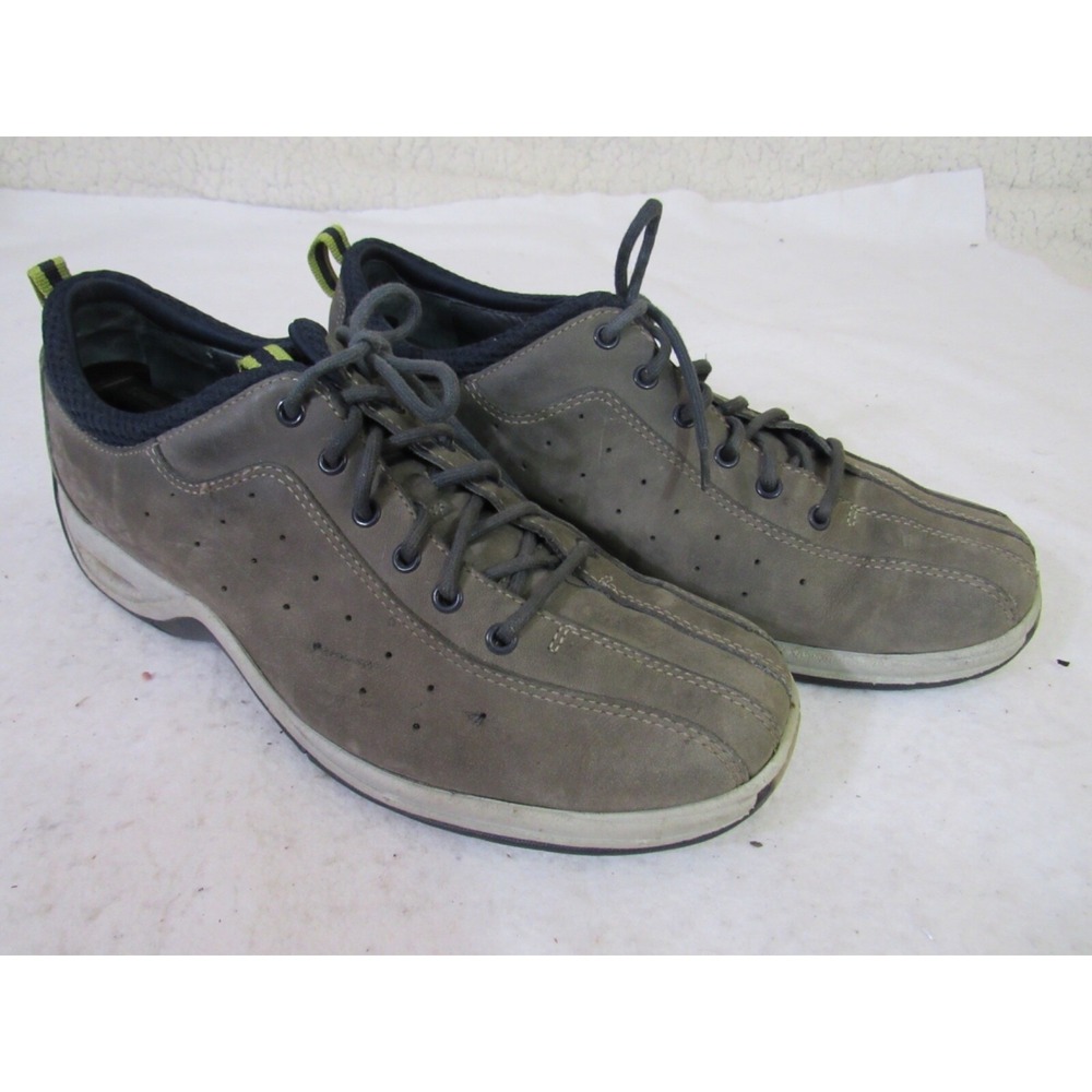 Cole Haan Gray Mens Leather Suede Bicycle Toe‎  Shoes Sz 10M